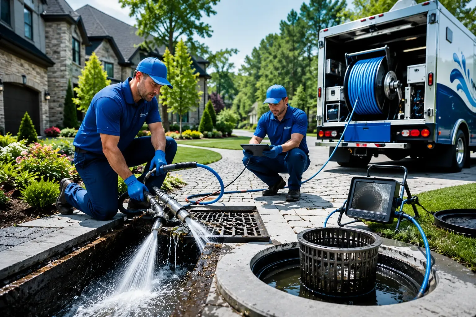 Local outdoor drain cleaning professionals in Gap, PA
